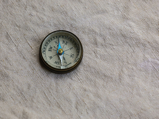 old fashioned compass